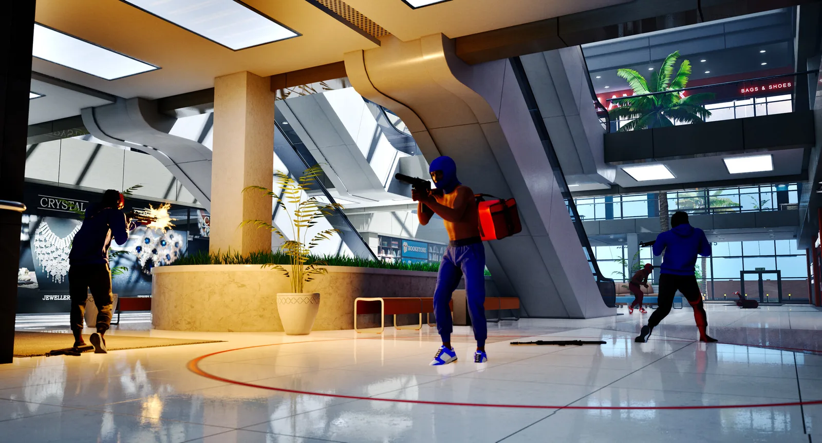 Official gameplay screenshot illustrating the Hood Warfare 2 setting