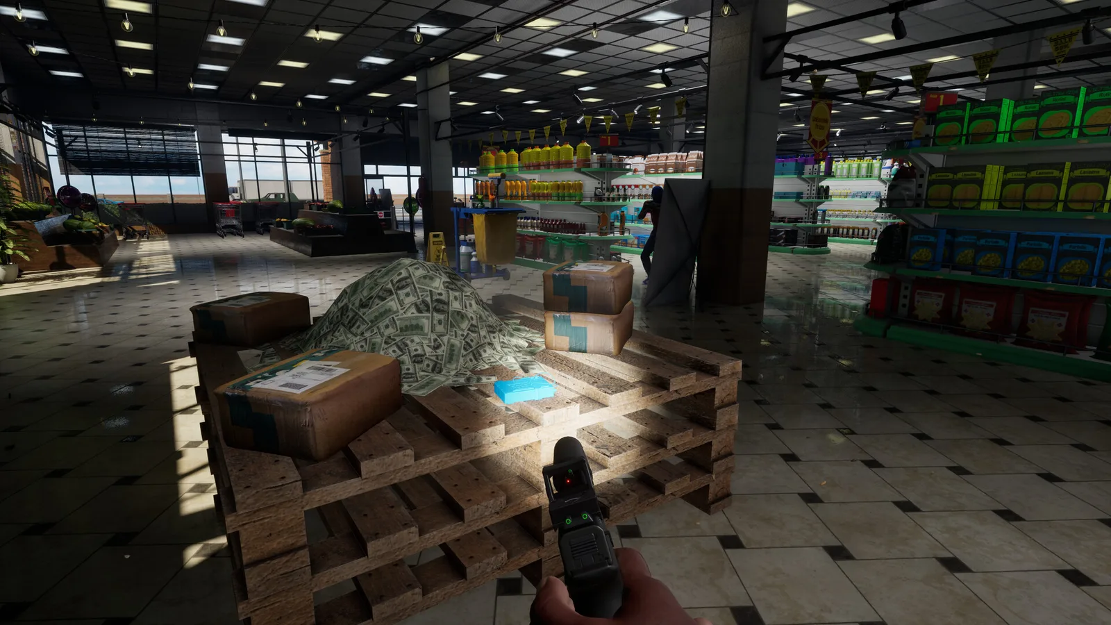 Official gameplay screenshot illustrating the Hood Warfare 2 setting